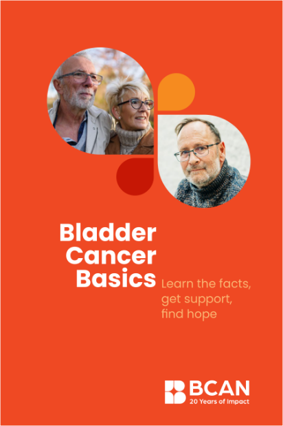 Thumbnail for the downloadable Bladder Cancer Basics Guide from BCAN